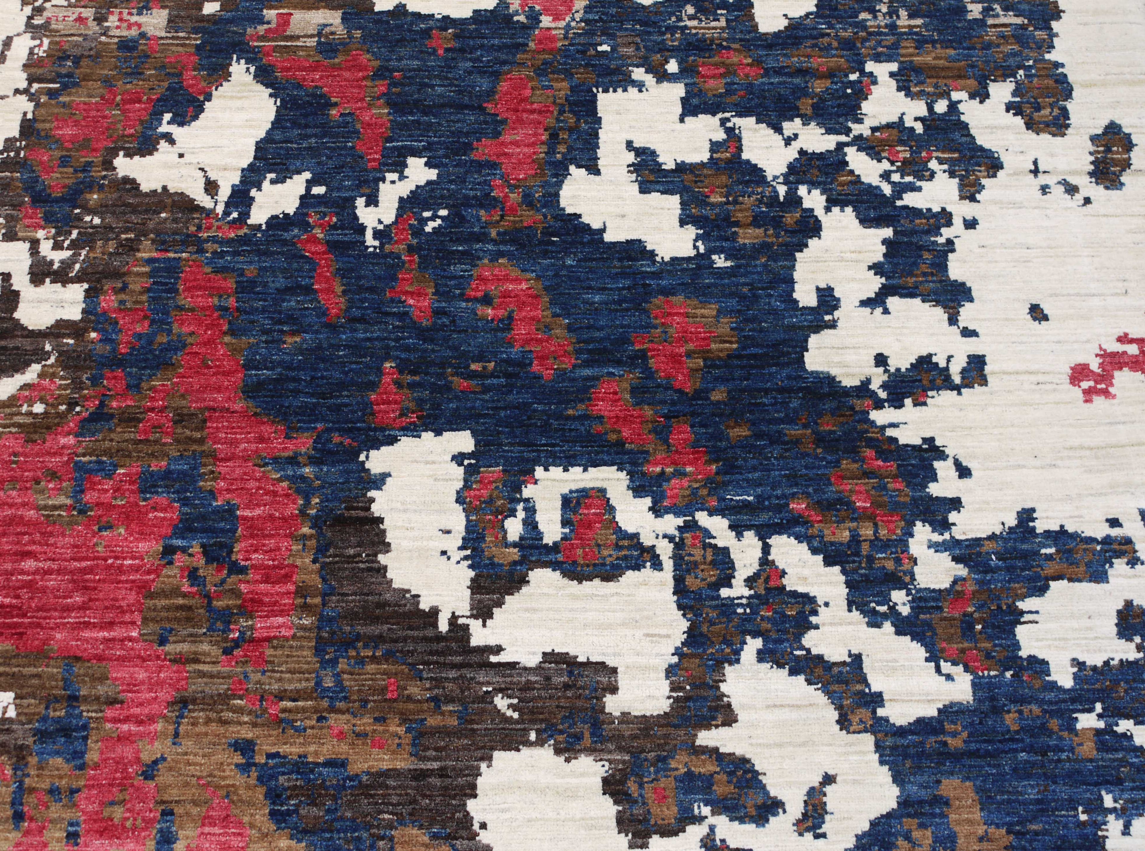 Wild Bloom Afghan Rug 200 × 287 cm