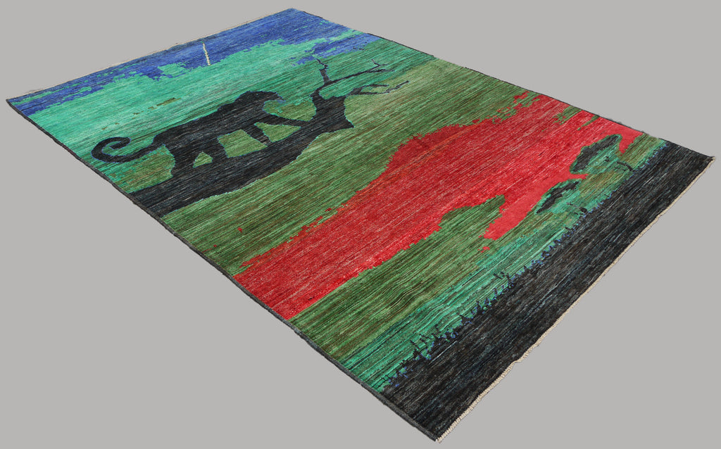 Wild Elegance in Every Knot 201 x 287 cm